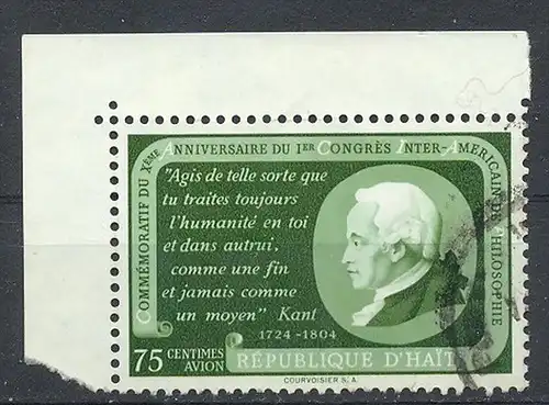 Haiti,1956, MiNr.464,Gest. Mit Rand Zustand: I-II