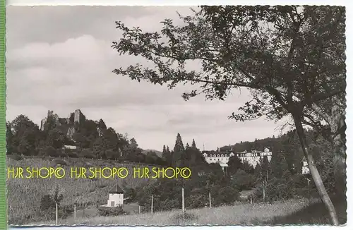 Badenweiler (Schwarzwald), Ruine und Hotel Römerbad um 1950/1960 Verlag: Schöning&Co., Lübeck, Postkarte unbenutzte Kart