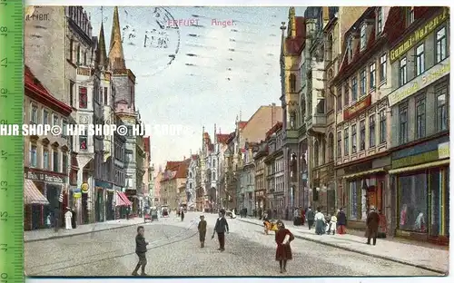 „Erfurt, Anger“  um 1900    Ansichtskarte