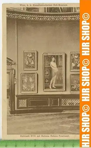 „Kabinett XVII mit Rubens Helene Fourment“   ungebrauchte Karte