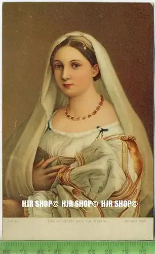 „La Velata, Raffaelo Santi“ um 1930/1940 ungebrauchte Karte