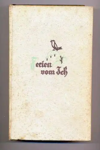 Ferien vom Ich, Roman, Paul Keller, Bergstadtverlag wilh. Gottl. Korn, Breslau