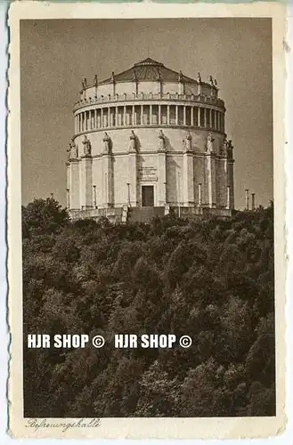 um 1920/1930 Ansichtskarte  „Befreiungshalle“  ungebrauchte Karte