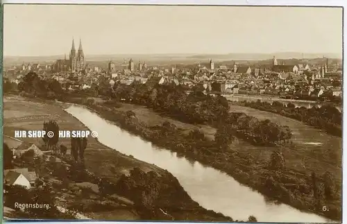 um 1920/1930 Ansichtskarte  „Regensburg,“  ungebrauchte Karte