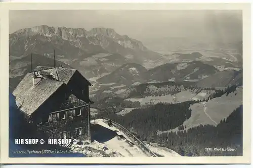 um 1920/1930 Ansichtskarte  „Purtschellerhaus,“  ungebrauchte Karte