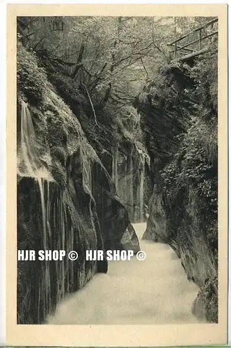 um 1920/1930 Ansichtskarte  „ Wimbachklamm,“  ungebrauchte Karte