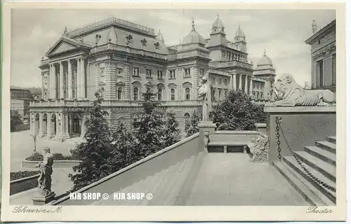 um 1920/1930 Ansichtskarte  „Theater“ , ungebrauchte Karte