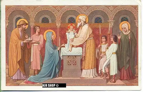 um 1920/1930 Ansichtskarte " Maria Reinigung", ungebrauchte Karte