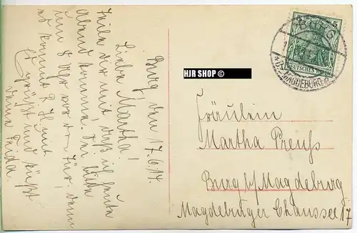 Postkarte:  Mädchen