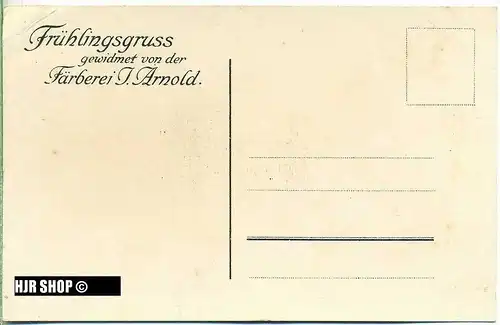 Postkarte, Frühlingsgruß