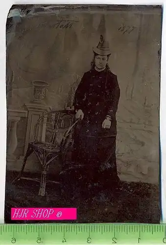 1 x Daguerreotypien auf Kupferplatte, gez. Carrstatt 1877