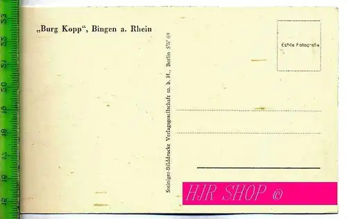 Burg Kopp, Bingen am Rhein, ungel.