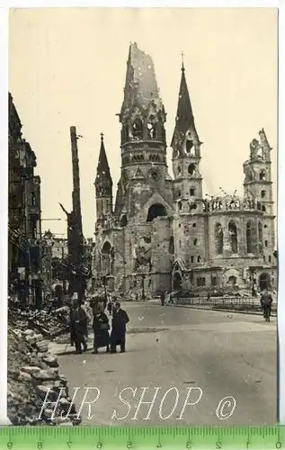 Berlin, „Kaiser Wilhelm Gedächtniskirche“ ungel.