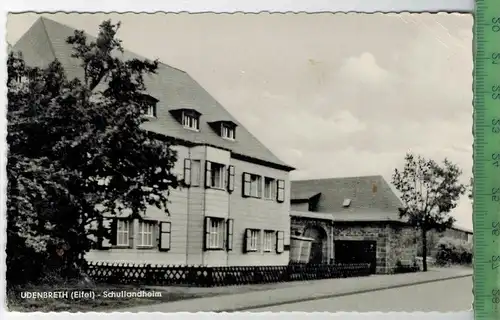 Udenbreth-Eifel, Schullandheim um 1960/1970, Verlag: B.Korr, POSTKARTE,  mit Frankatur, mit Stempel,  UDENBRETH 10.10.64