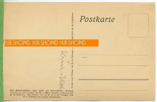 Diefenbach Göttl. Jugend II. Bl. 21 um 1910/1920  Verlag: B.G. Teubner  POSTKARTE,  unbenutzte Karte