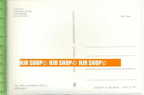 „Goldbeck, Kr. Osterburg-Altmark“ um 1970/1980, Ansichtskarte  ungebrauchte Karte