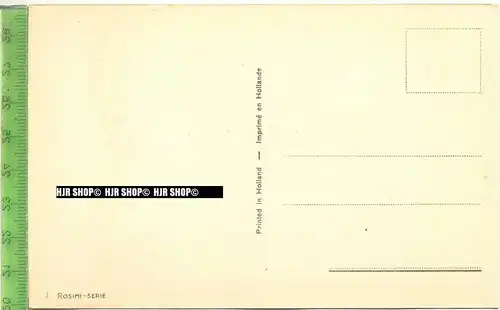 „Hartelük Gefeliciteerd, 1 Rosimi-Serie“ um 1950/1960 ungebrauchte Karte