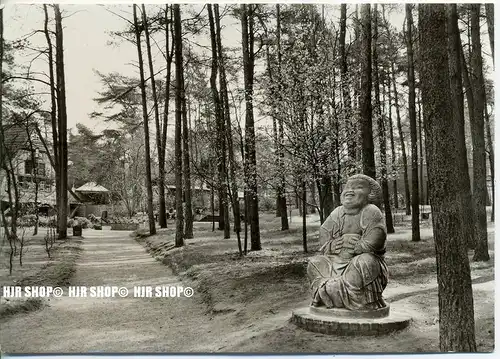 „Lachender Buddha “  um 1950/1960, Ansichtskarte, (Großformat) ungebrauchte Karte