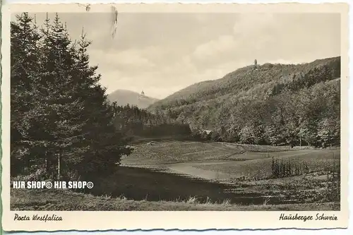 „Hausberger Schweiz“  um 1940/1950 Ansichtskarte,  ungebrauchte Karte in  guter Erhaltung ,