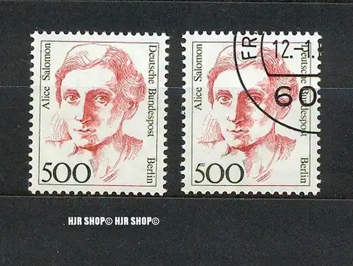 1989, Frauen miNr. 830 **, 830 gest.