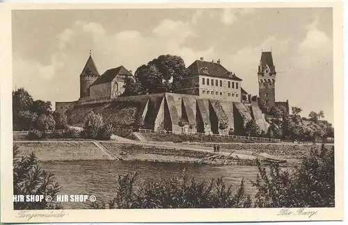 um 1920/1930 Ansichtskarte  „ Burg“ , ungebrauchte Karte