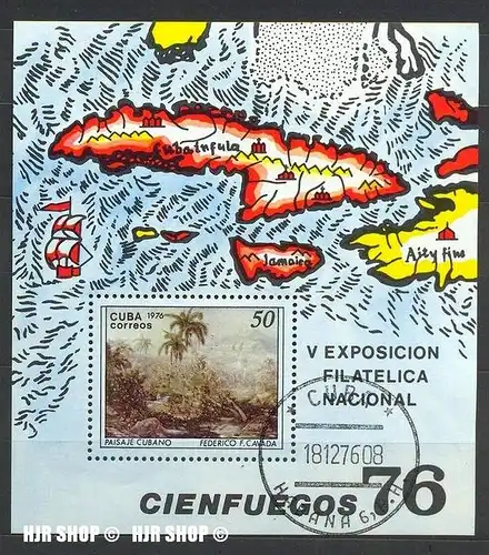 1976,Cienfuegos 76, BL. 48 gest.
