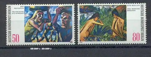 1982, Gemälde, MiNr. 678+679**, Satz2 W