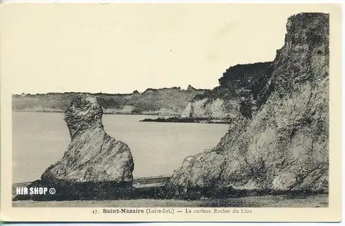 Postkarte: Saint-Nazaire