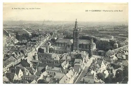 CAMBRAI 20 Panorama cote Sud, 1905
