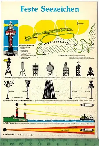 Feste Seezeichen Verlag: Cramers, Dortmund, POSTKARTE Erhaltung: I-II, Karte wird in Klarsichthülle verschickt.(H)