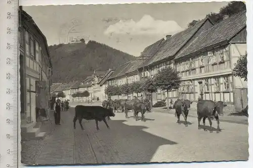 Bad Lauterberg – Kneipp-Heilbad,  um 1960/70, Verlag: Cramers Kunstanstalt KG, Postkarte mit Frankatur, mit Stempel,