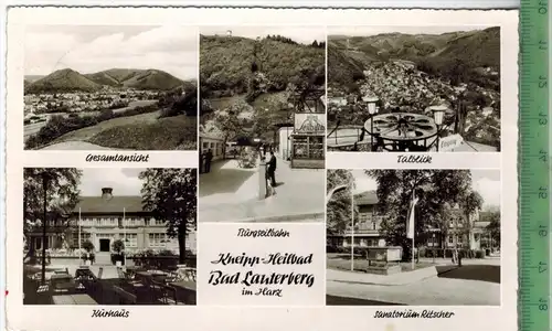 Bad Lauterberg,Kneipp-Heilbad  um 1960/1970 Verlag: Werner, Bad Lauterberg,  POSTKARTE,  mit Frankatur, mit Stempel, BAD