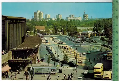 Berlin, Bahnhof Zoo  um 1970/1980,  Verlag: Hans Andres, Berlin ,  POSTKARTE,  Erhaltung: I-II,