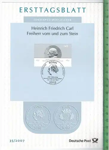 Bund/ETB2007/35 Zustand: I-II