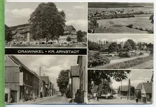 Crawinkel-Kr. Arnstadt um 1960/1970, Verlag: Bild und Heimat.,  POSTKARTE