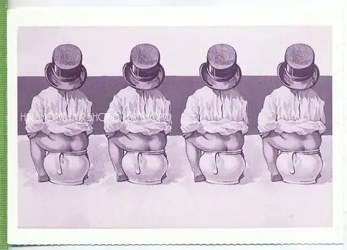 Leihgabe des Altonaer Museums, Hamburg, Repro-Postkarte, Verlag: co op Zentrale AG, Druckerei Hamburg, Postkarte,