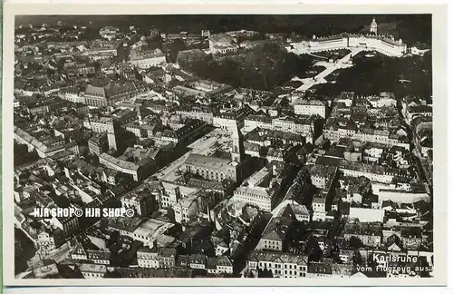 „Luftbild“  um 1930/1940 Ansichtskarte,  ungebrauchte Karte