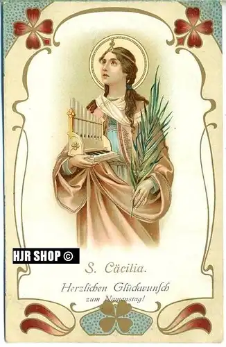 um 1910/1920 Ansichtskarte "S. Cäcilia"