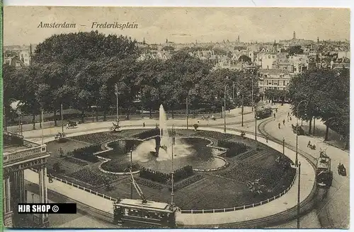 Postkarte:  Amsterdam-Frederiksplein