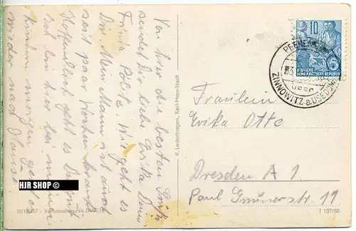 Postkarte:  Ostseebad Zinnowitz