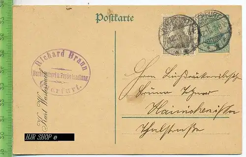 Postkarte, Querfurt, Deutschland gest. 26.12.1916