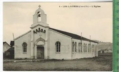 Les Laumes, L'Eglise 1910/1920, Verlag:-------,  Postkarte, Erhaltung: I-II, unbenutzt,