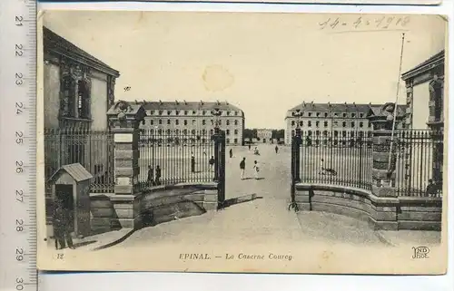 EPINAL, La Caserne Courey,  Verlag: --------,  Postkarte, beschrieben,  Erhaltung: I -II,