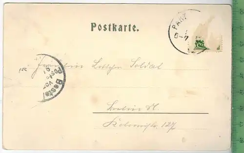 Partenkirchen, Ostgipfel der Zugspitze, 1900/1910, Verlag:  Stengel & Co., Dresden u. Berlin, Postkarte, Besch.