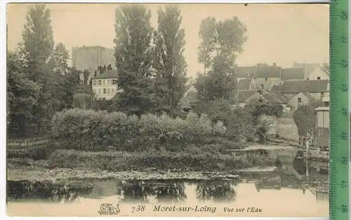Moret-sur-Loing, Vase sur L`Eau  , 1910/1920, Verlag: --------,  Postkarte, Erhaltung: I-II, unbenutzt,