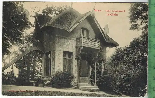 Vire, Parc Lenormand, Le Calet, 1910/1920, Verlag: --, Postkarte ohne Frankatur,  ohne  Stempel,
