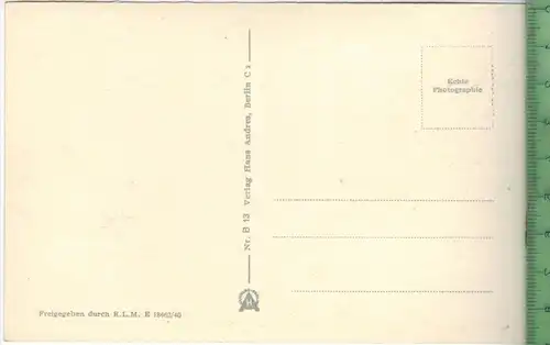Berlin, Hallesches Tor 1930/1940, Verlag: Hans Andres, Berlin, Postkarte, Erhaltung: I-II, unbenutzt,  Karte