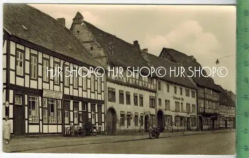 Gardelegen, Sandstraße um 1950/1960, Verlag: VEB Bild, POSTKARTE, Erhaltung: I-II, Karte wird in Klarsichthülle