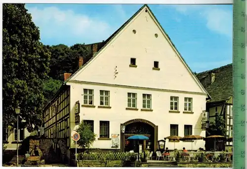 Schieder-Schwalenberg, Café Anno 1700 um 1970/1980, Verlag: Grobbel KG- Fredeburg, POSTKART, Erhaltung: I-II,