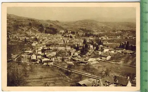 Tullins, vue Gènèrale um 1920/1930 Verlag:, POSTKARTE Erhaltung: I-II Karte wird in Klarsichthülle verschickt. (H)